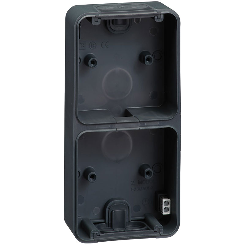 LK Opus 74 underlag 2 modul lodret - antracit