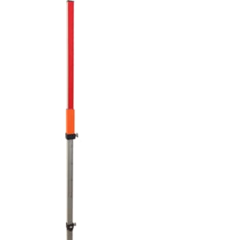 Leica laserstadie med adaptor, justerbar 1,31 til 2,42 m.