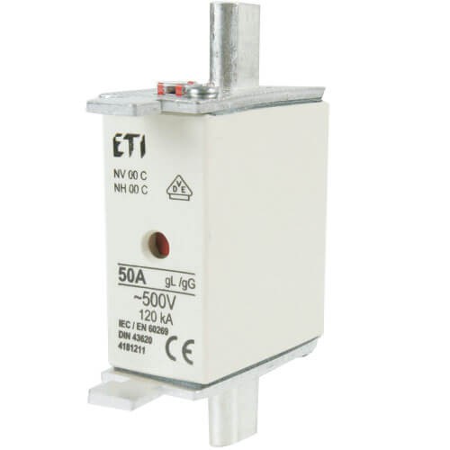 Sikring NH00 80A gL/gG 500V