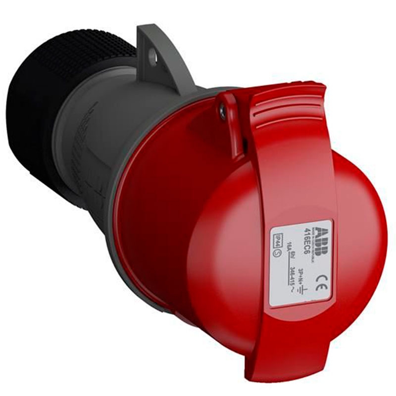 CEE forlængerled 5 polet 16A 400V IP44