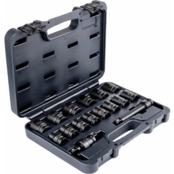 BaTo krafttopsæt 1/2" 10 - 24 mm, 16 dele