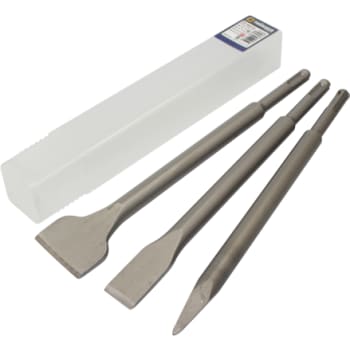 MEJSELSÆT SDS-PLUS 250MM 3 STK