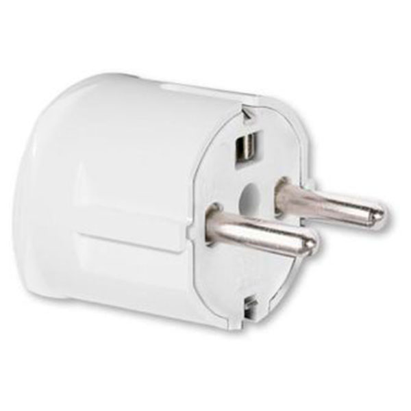 Schuko stikprop 16A - hvid
