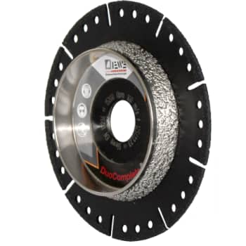 DUO-complete diamantklinge, til PVC, Ø 125/22,2 mm