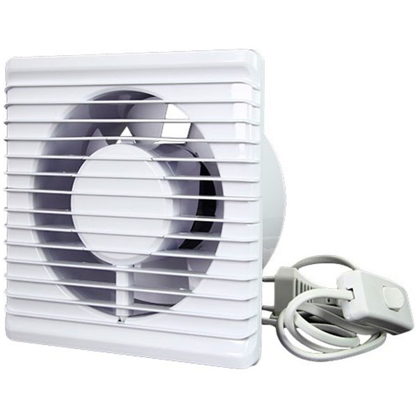 Planet Energy ventilator m. ledning med afbryder