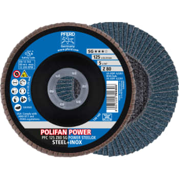 Pferd Polifan flapdisk 125 Z80