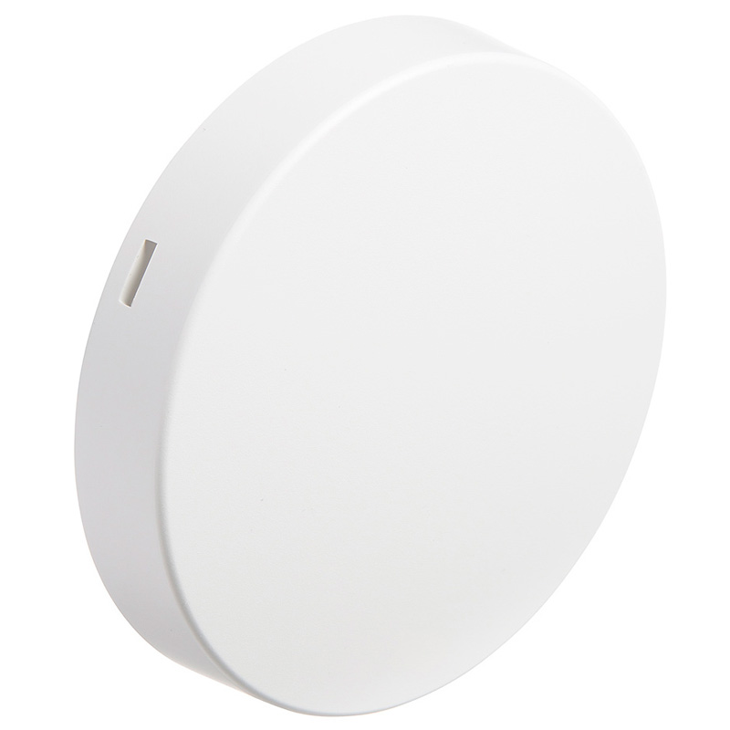 Afdækning for Ø83 m. sideindgang Hvid (Ny model)