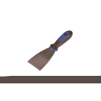 Roliba rustfri spartel, plast håndtag, 10 cm