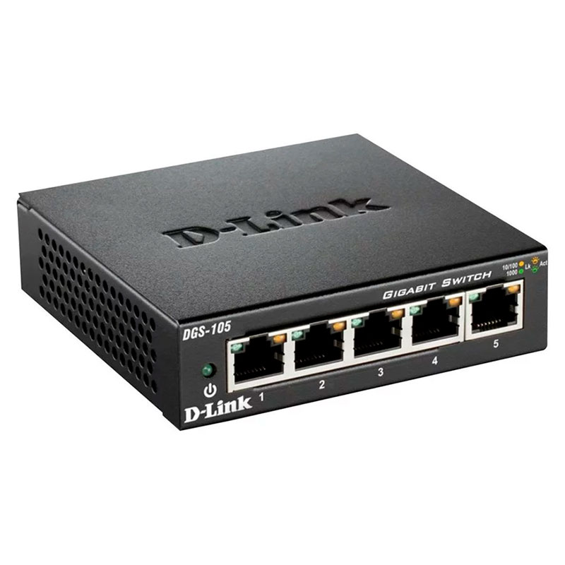 Ethernet switch 5x10/100/1000 Mbps porte