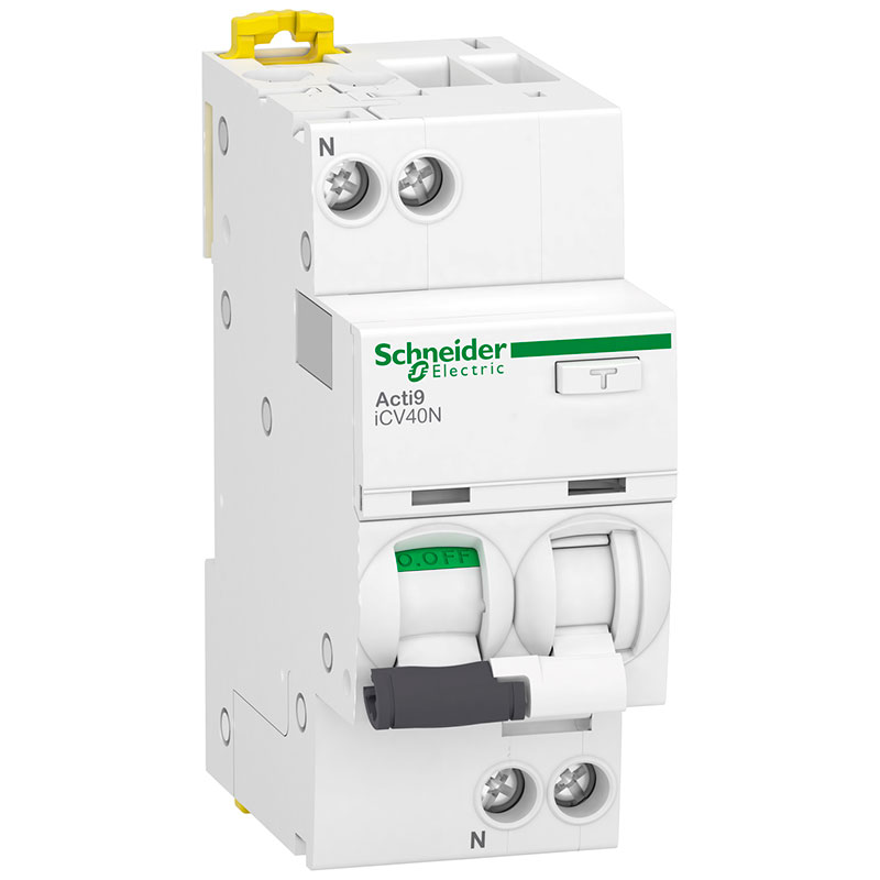 Kombiafbryder HPFI C 13A 1P+N 30mA