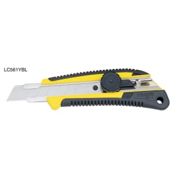 Bræk-af kniv 18mm m/skruelås,