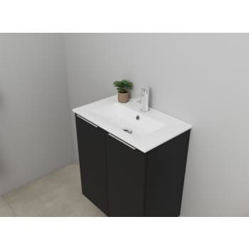 Sanibell Online møbelsæt 61x36cm matsort med 2 låger