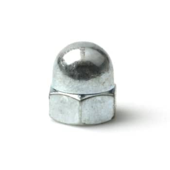 Topmøtrik M8, FZB, DIN 1587, 100 stk.