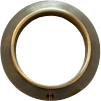 Ring til cylinderkop, 38 x 8 mm, nikkel satin 