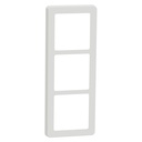 LK Fuga ramme BASE 63 3x1m - hvid