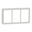 LK Fuga ramme BASE 63 3x1½m - lysegrå