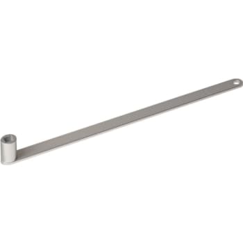 Glideskinne arm+19mm CD80 sølv