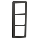 LK Fuga ramme BASE 63 3x1m - koksgrå