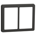 LK Fuga ramme BASE 63 2x1½m - koksgrå