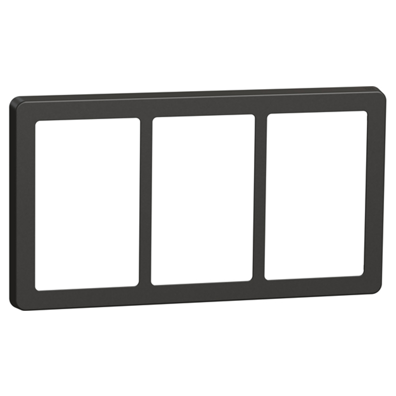 LK Fuga ramme BASE 63 3x1½m - koksgrå