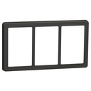 LK Fuga ramme BASE 63 3x1½m - koksgrå