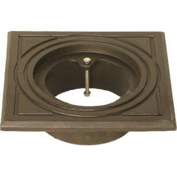 Duco 160 mm rørbrøndkarm uden rist/dæksel, firkantet, GG