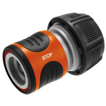 Gardena slangekobling med stop til 3/4" slange
