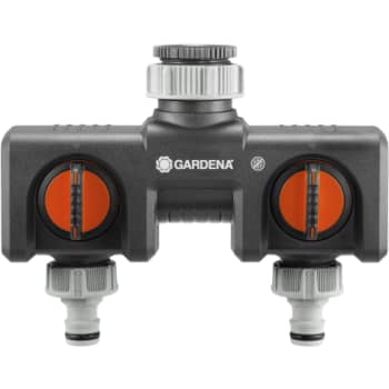 Gardena 2-vejs vandfordeler, 1-3/4"