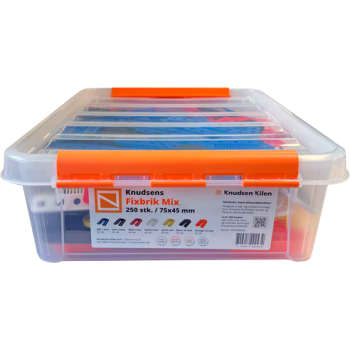 Fixbrik afstandsbrik, Mixboks, 250stk.