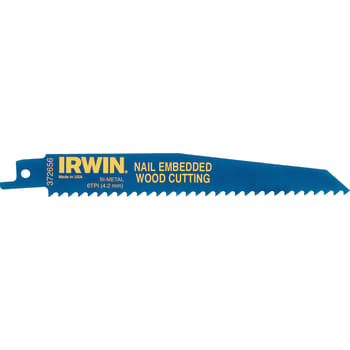 Irwin bajonetsavklinge til træ med søm, 150 mm
