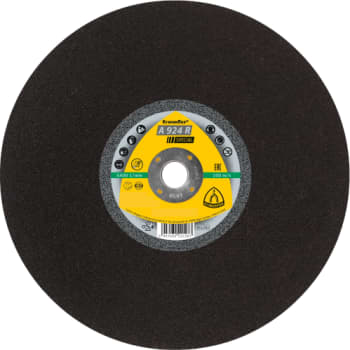 Klingspor skæreskive A924R, stål,  356x4x25,4 mm, for håndholdt