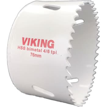Viking hulsav, HSS, 8% cobolt, bimetal, uden holder, 76 mm