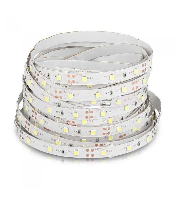 3,6W/M LED bånd, 3000K, 5 meter - 12V Varm hvid