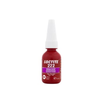 LOCTITE gevindsikring 222, lav styrke, 10 ml 