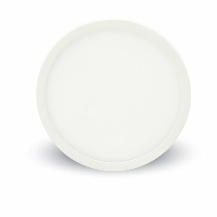 12W LED panel 3000K - Rund