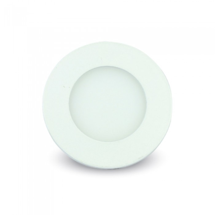 3W LED indbygningspanel. 4000K