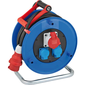 Kabeltromle, 400 V, 30 m, 5 x 2,5 mm²