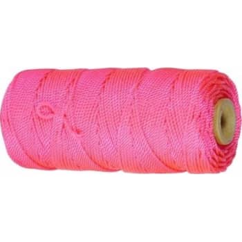 Murersnor, fluorescerende pink, 0,90 mm - 110 m