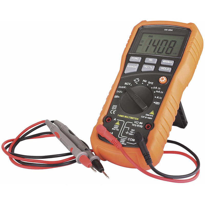 Digital multimeter CAT III 1000V TRUE RMS