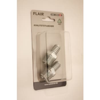 Flair slangestuds 12 mm med 1/2" udvendig gevind