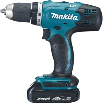Makita bore-/skruemaskine DDF453RYJ, 2 x 18 V/1,5 Ah