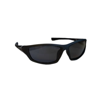 Solbrille, prikket stel og røgfarvet glas