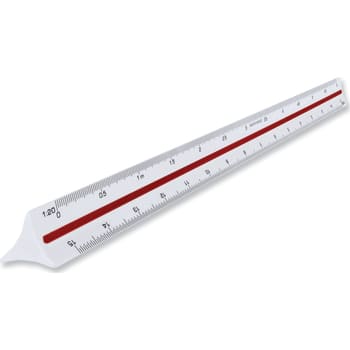 Maped målestok, 1/20-1/25-1/50-1/75-1/100-1/125