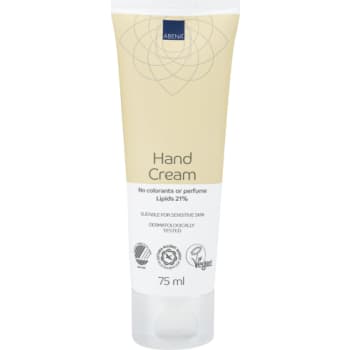 Abena håndcreme, 21 % fedt, uden parfume, 75 ml