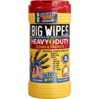 BIG WIPES Heavy-Duty renseservietter, 100 stk.