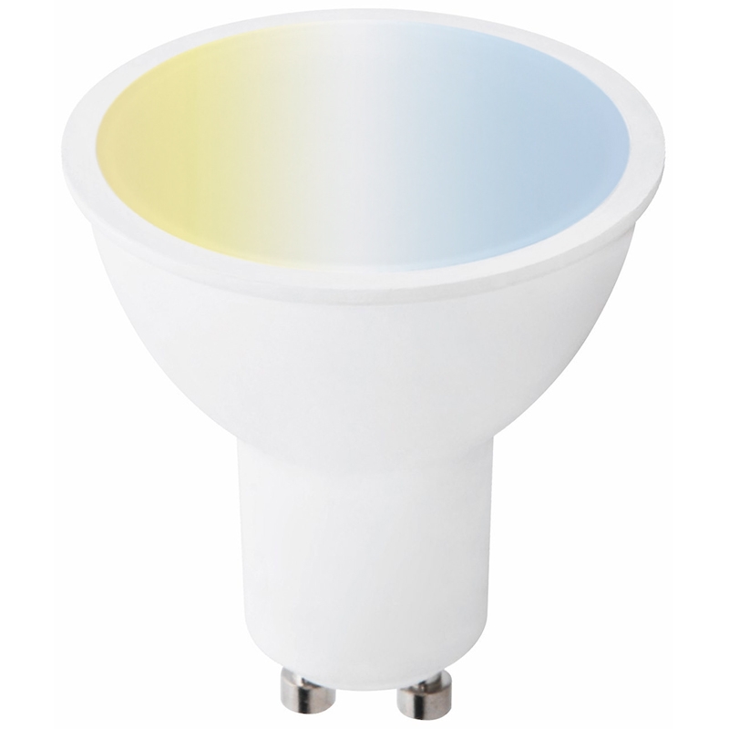 Wi-Fi LED-pære Tune, 5W, GU10, 230V