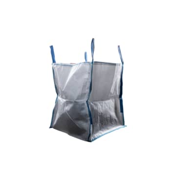 BIG BAG til affald, 90x90x110 cm, med 4 løftehanke