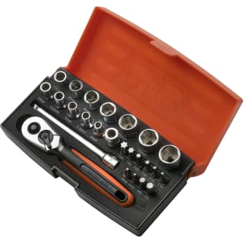 TOPNØGLESÆT 1/4" 4-13MM SL25