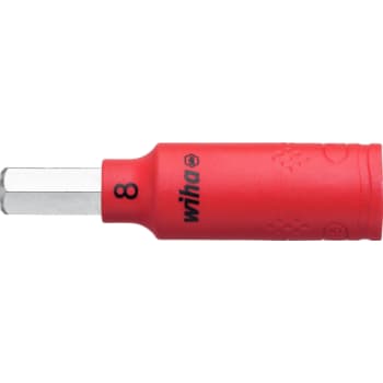 WIHA 8MM HEX TOP 1000V, 1/4"