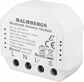 Bluetooth smart dåse dæmper, 150W LED